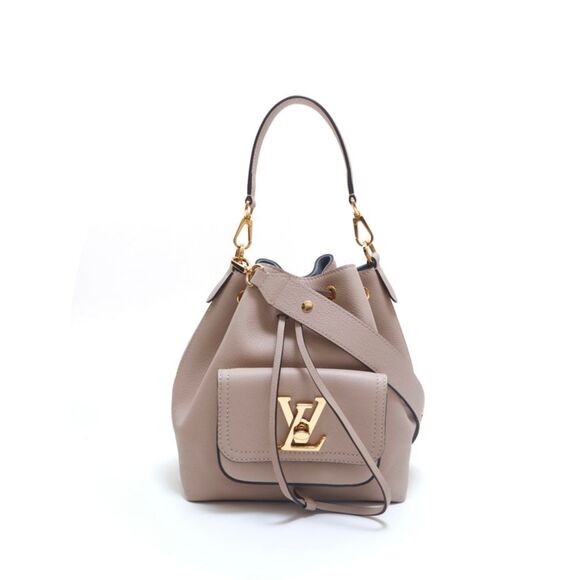 Louis Vuitton LockMe Bucket NV Drawstring Shoulder Bag - Picture 1 of 11